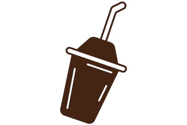 A Simple, Brown Ice Cream Cone