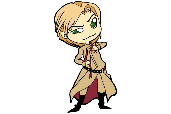 Chibi Adventurer's Eager Stance
