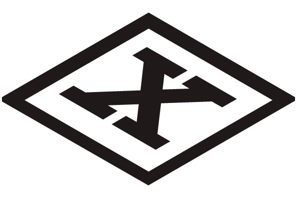 Intersecting Arrows within a Diamond Shape