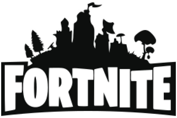 Fortnite: A Silhouette of a Cityscape with the Word 'FORTNITE' in White Text