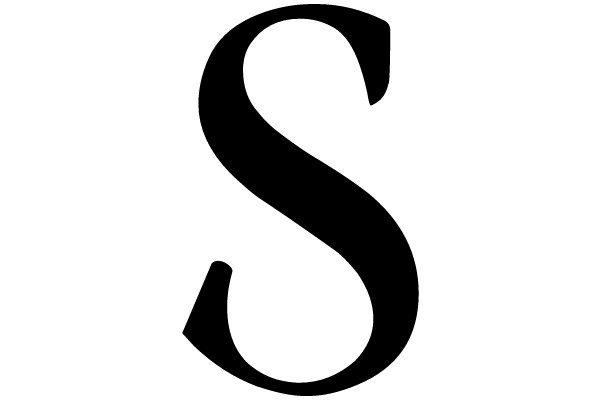 Bold Black Letter S