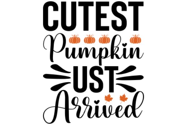 Celebrate the Festive Spirit with the Cutest Pumpkin-Themed Arrival Announcement!