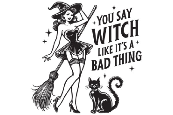 Witchy Vibes: A Playful Take on Halloween