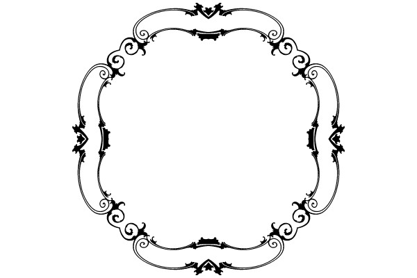 Classic Elegance: Ornate Vintage Frame Design