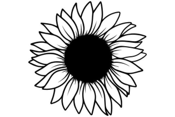 Stylized Flower Illustration