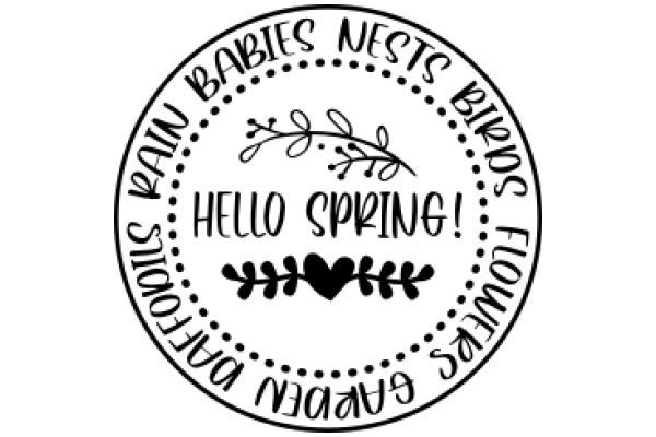 Welcome to Spring! A Nesting Place for Rain, Food, and Flowers.