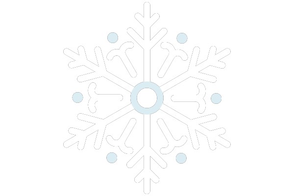 Delightful Winter Snowflake Design