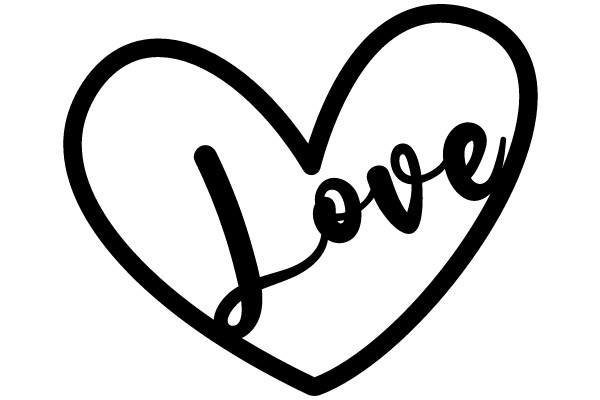 Hand-Drawn Logo for 'Love'