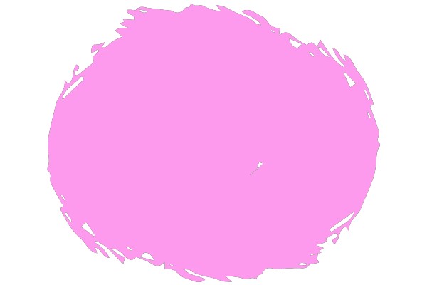 Abstract Pink and White Circular Design