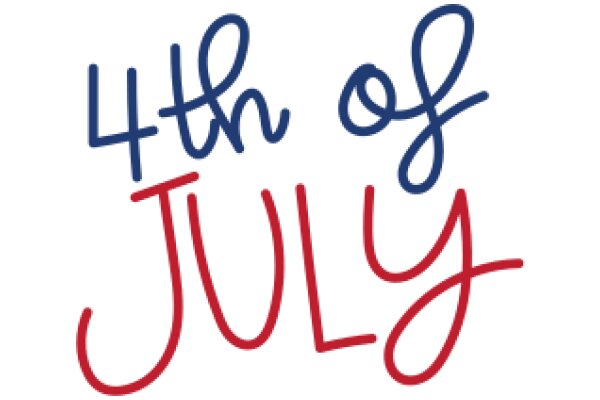 Celebrating the 4th of July with a festive message!