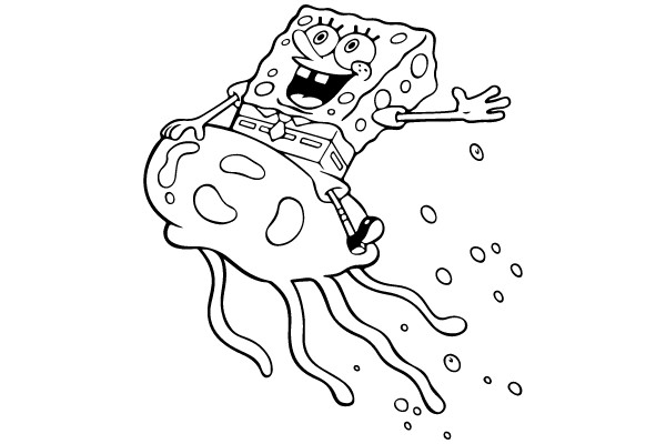 Squidward in Spongebob's Jellyfish