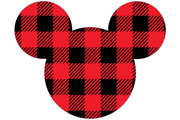 Classic Plaid Mouse Head
