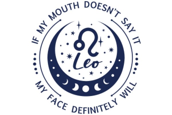 Astrological Logo for Leo: 'If My Mouth Doesn't Say It, My Face Definitely Will'