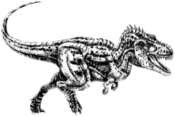 A Classic Illustration of a Dinosaur