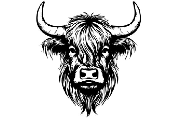 Stylized Bull Head Design