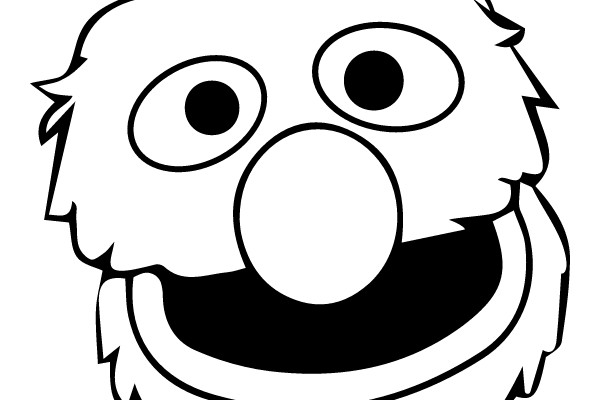 Elmo Coloring Page