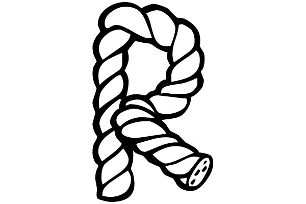 Twisted Rope with a Knot
