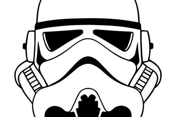 Stormtrooper Helmet Outline