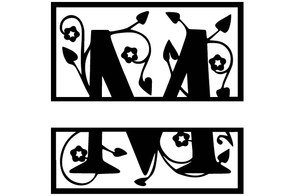 Art Nouveau Monogram