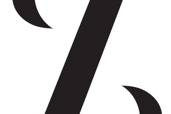 Black Gothic Letter 'Z'