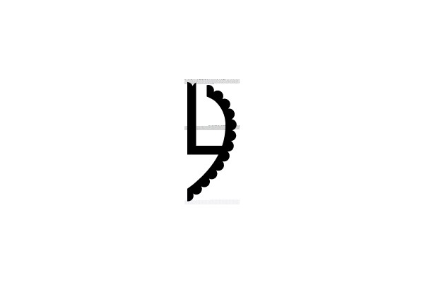 A Scalloped-Edge Design