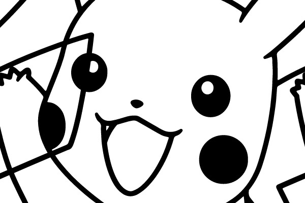 Pikachu Coloring Page