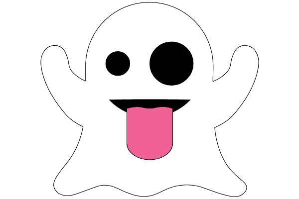 Spooky Emoji Ghost