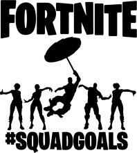 Fortnite Squad Goals: A Graphic Representation of Teamwork and Fun in the Game