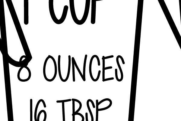 Measuring Cup Conversion Chart
