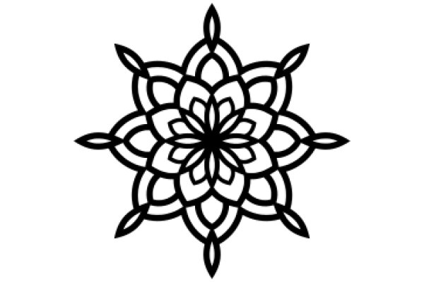 Stylized Floral Pattern in
