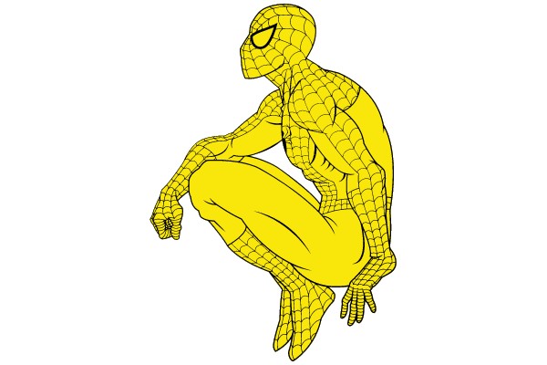 Spider-Man in Yellow: The Webbed Warrior