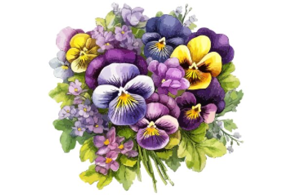 Vibrant Bouquet: A Colorful Display of Nature's Beauty