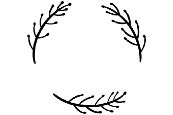 Simplistic Artwork of a Tree Branch