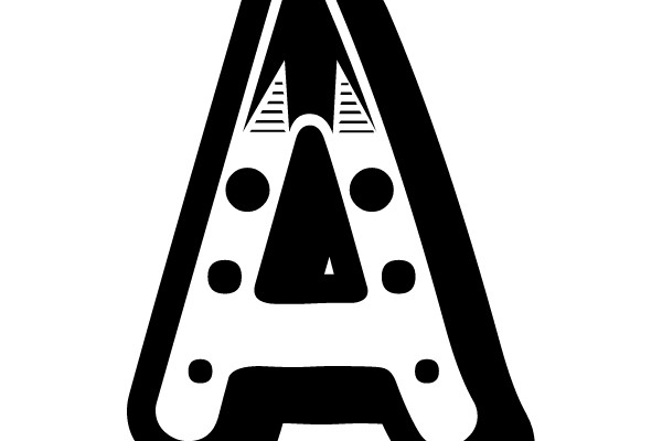 Abstract 'A' Shape