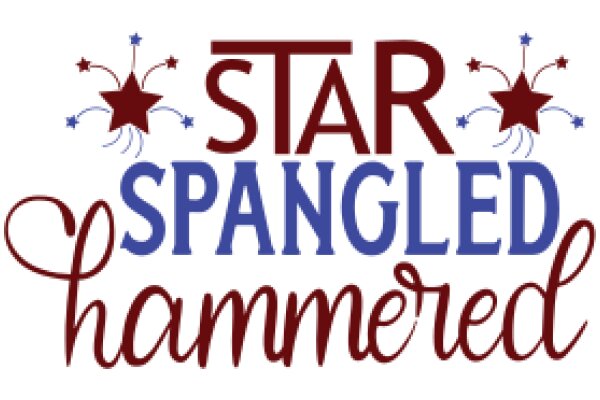 Star-Spangled Hammered: A Graphic Design of Patriotic Pride