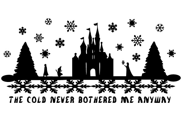Frozen Whimsy: The Enchantment of Snow and Silhouettes