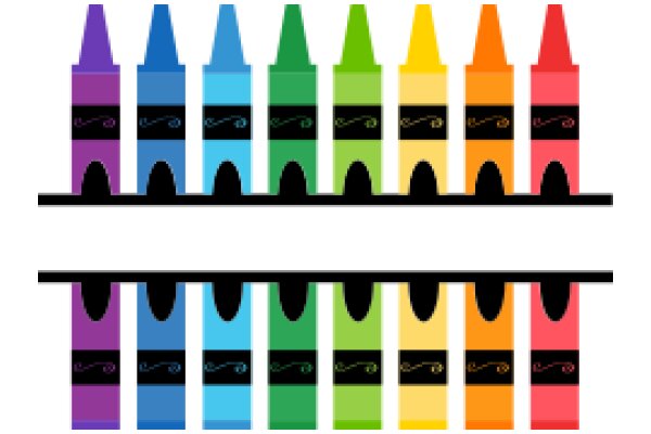 Vibrant Spectrum of Crayons: A Rainbow of Creativity