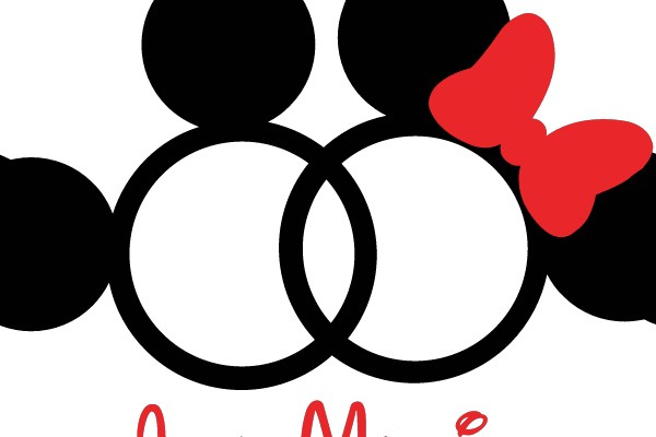 Disney-Inspired 'Just Married' Badge