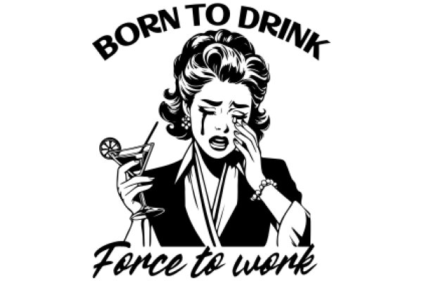 Born to Drink, Force to Work: A Classic Cocktail Advertisement