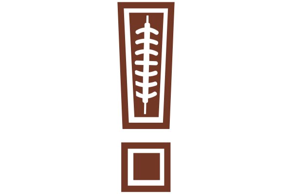 Simplistic Design: A Brown and White Logo