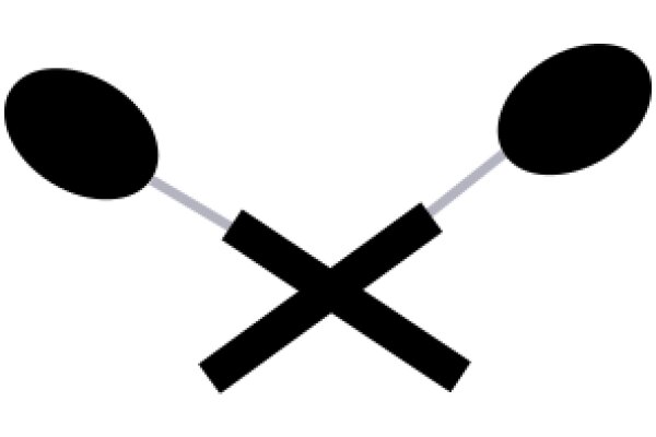 Simplistic Icon of a Spoon and a Fork