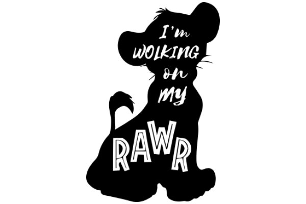 A Silhouette of a Lion with a Message of Courage and Perseverance