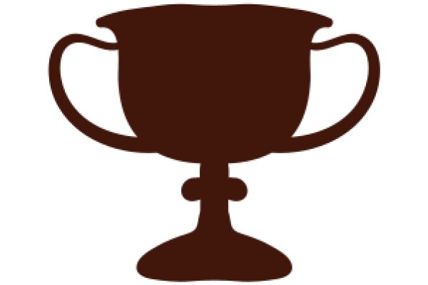 A Solid Brown Trophy Cup