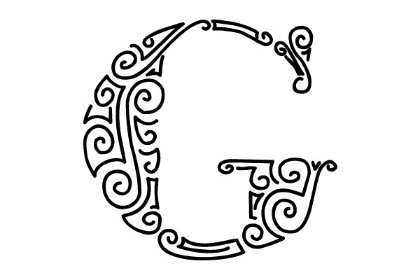 Ornate Circle Frame