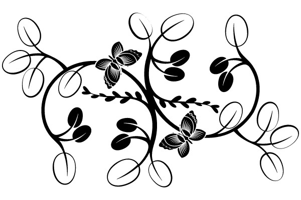 Vintage Flourish Ornament Design