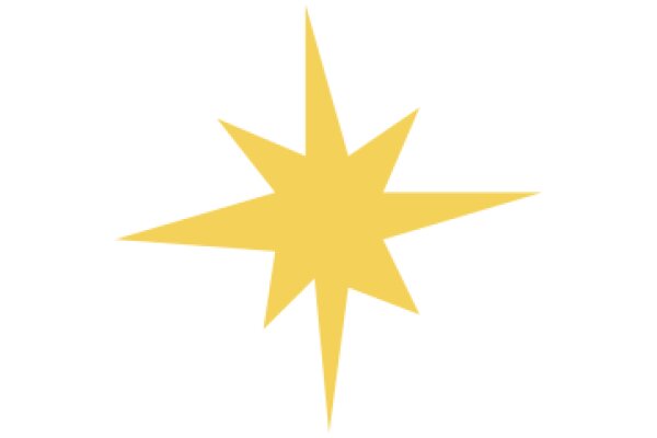 Vibrant Yellow Starburst Graphic