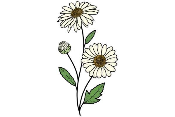 A Delightful Bouquet of Daisies and Baby's Breath