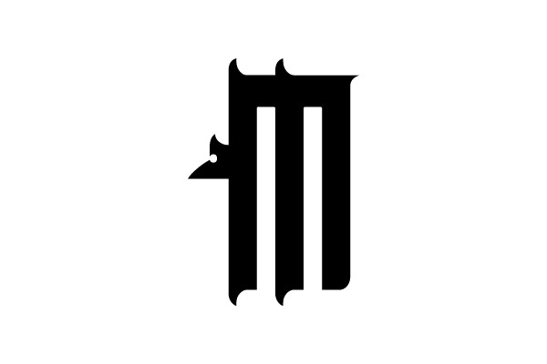 Distinctive Gothic Font