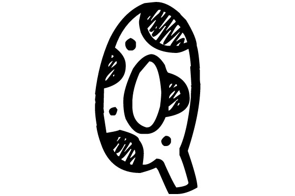 Hand-Drawn 'Q' Character Sketch