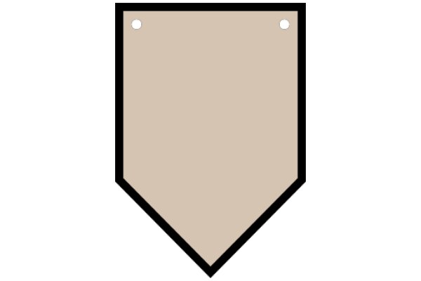 A Simple, Minimalist Design: A Square with Two Corners Cut Out